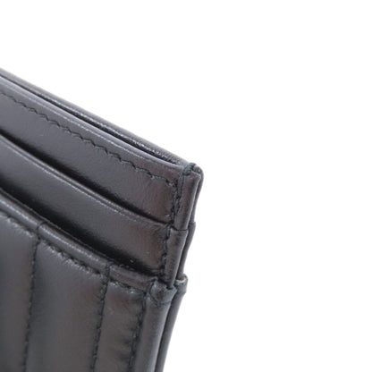 バーバリー ロゴ カードケース レザー レディース 【中古】【BURBERRY】