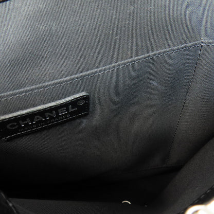 CHANEL Matelasse Chain Bag SilverHardware Tote Bag Lambskin Ladies [Used]