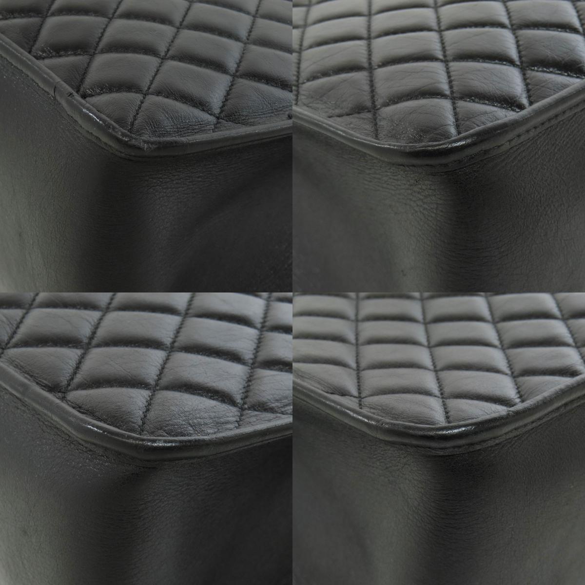 CHANEL Matelasse Chain Bag SilverHardware Tote Bag Lambskin Ladies [Used]