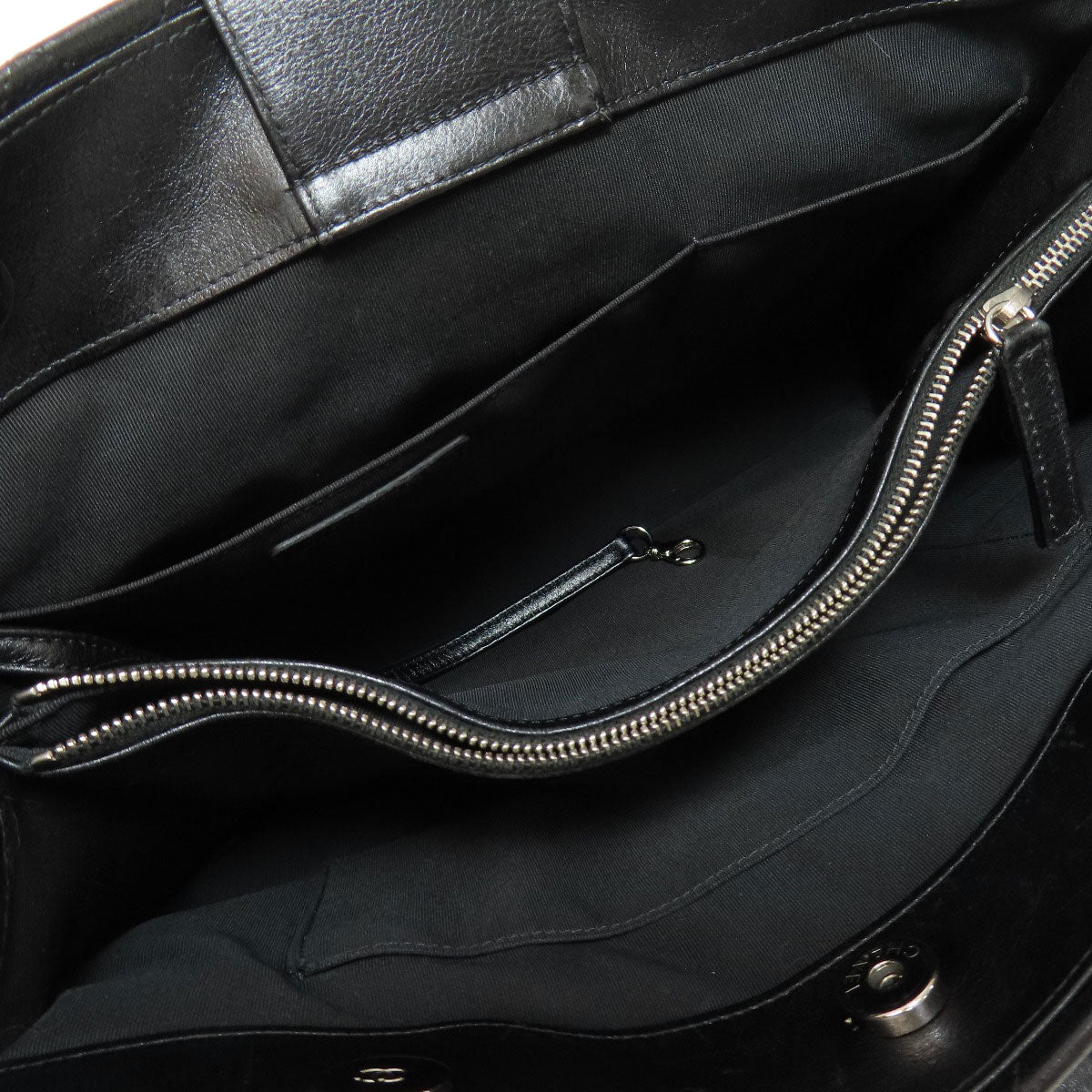 CHANEL Matelasse Chain Bag SilverHardware Tote Bag Lambskin Ladies [Used]