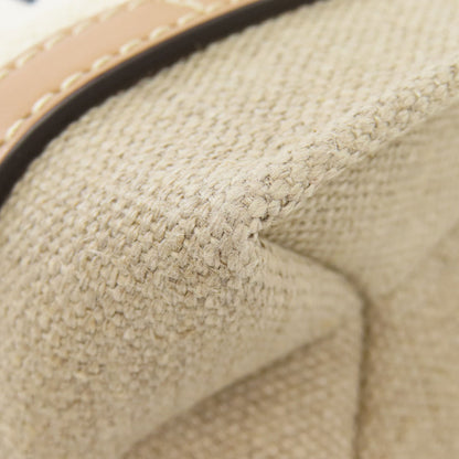 CHLOE Woody Mini 2WAY Handbag Canvas Ladies [Used]