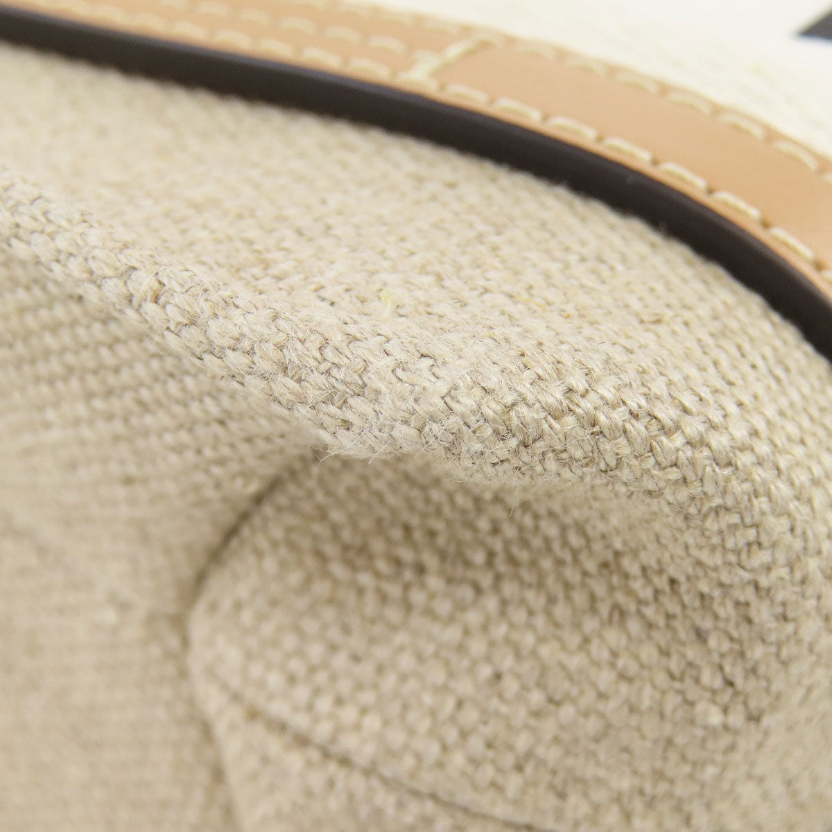 CHLOE Woody Mini 2WAY Handbag Canvas Ladies [Used]