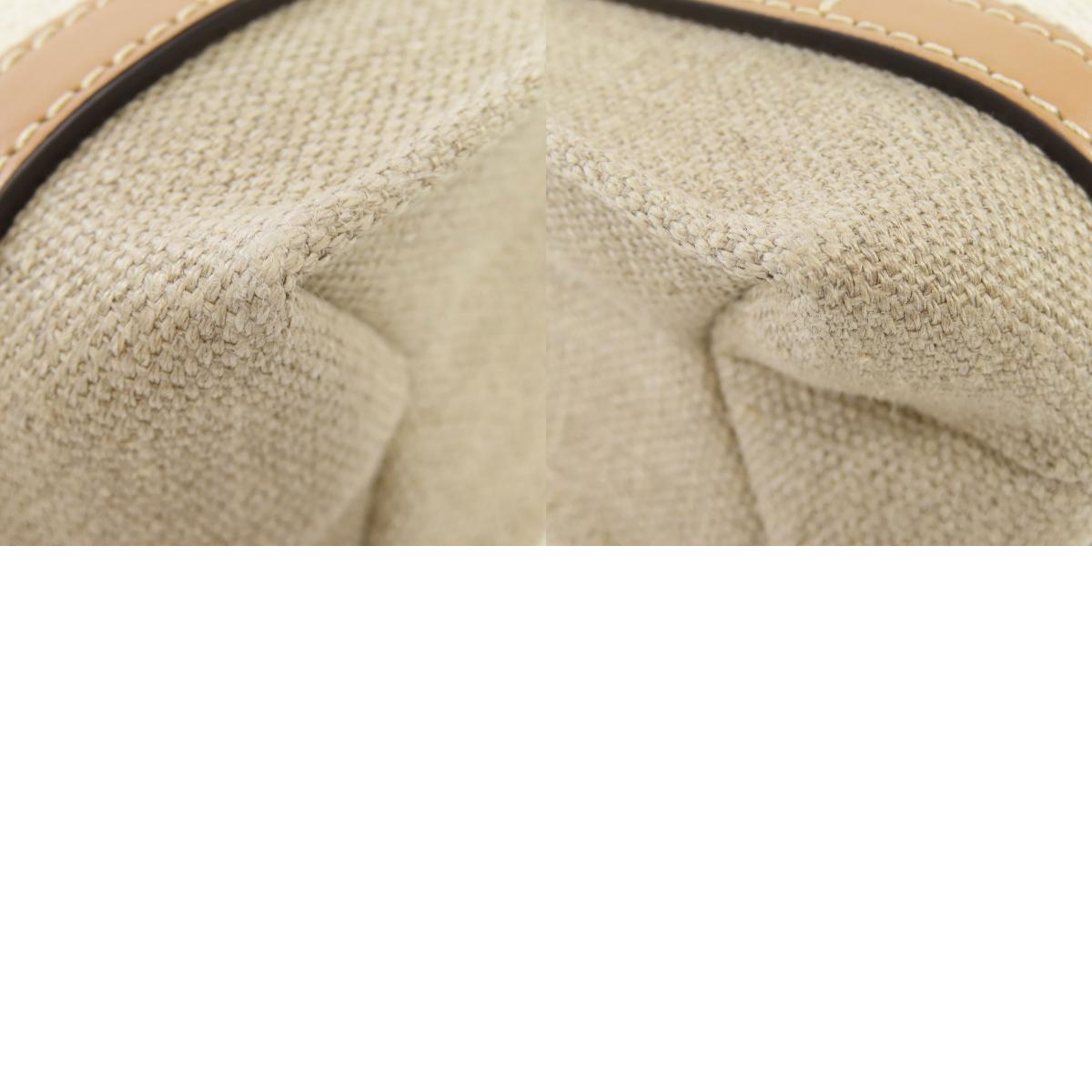 CHLOE Woody Mini 2WAY Handbag Canvas Ladies [Used]