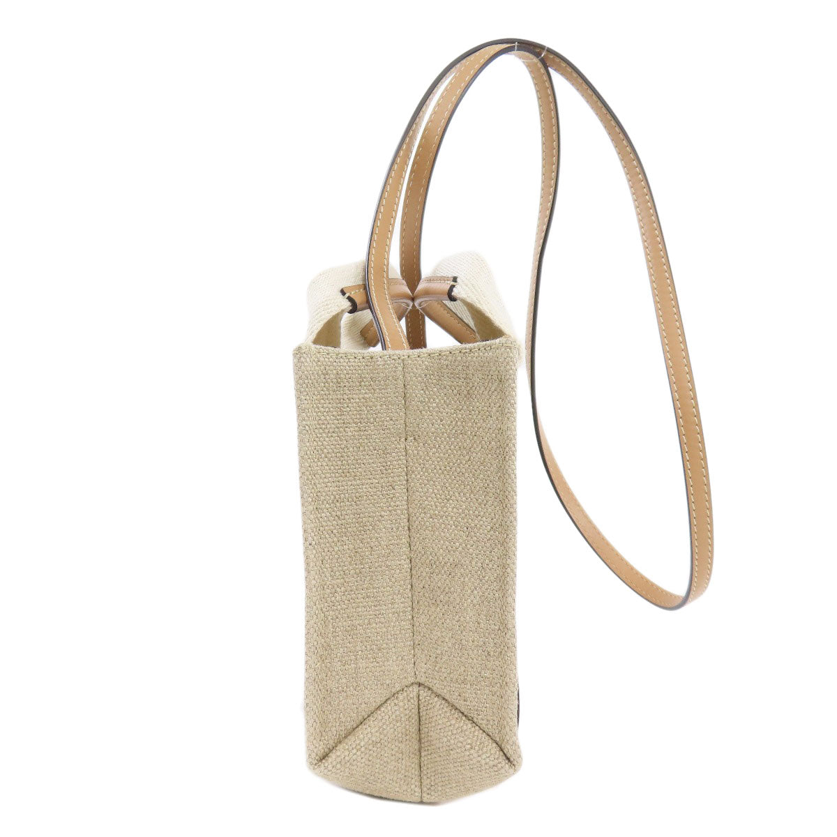 CHLOE Woody Mini 2WAY Handbag Canvas Ladies [Used]