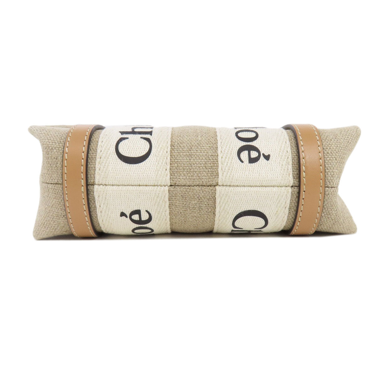 CHLOE Woody Mini 2WAY Handbag Canvas Ladies [Used]