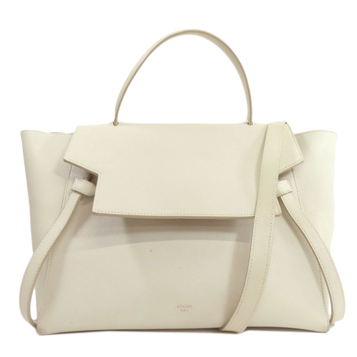CELINE Belt bag 2WAY Handbag Calf Ladies [Used]
