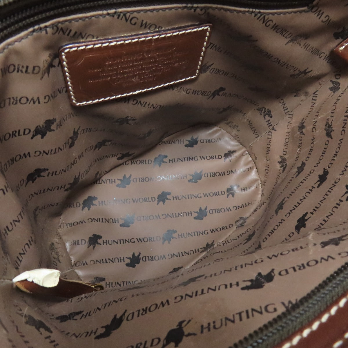 HUNTING WORLD logo Tote Bag Canvas Ladies [Used]