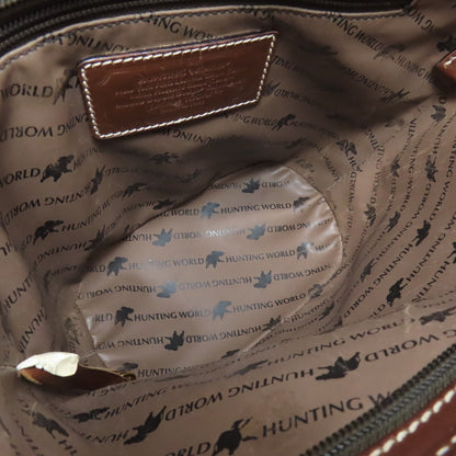 HUNTING WORLD logo Tote Bag Canvas Ladies [Used]