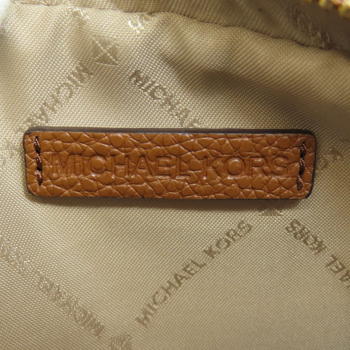 Michael Kors logo Shoulder Bag Leather Ladies [Used]