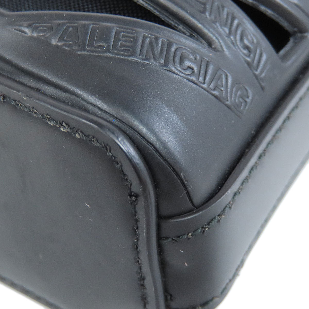 BALENCIAGA 660787 Neo Phone Holder 2WAY Handbag Calf Ladies [Used]