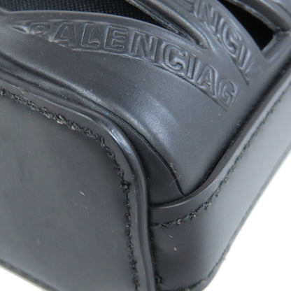 BALENCIAGA 660787 Neo Phone Holder 2WAY Handbag Calf Ladies [Used]