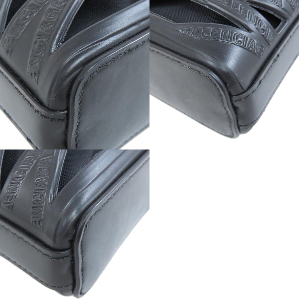 BALENCIAGA 660787 Neo Phone Holder 2WAY Handbag Calf Ladies [Used]
