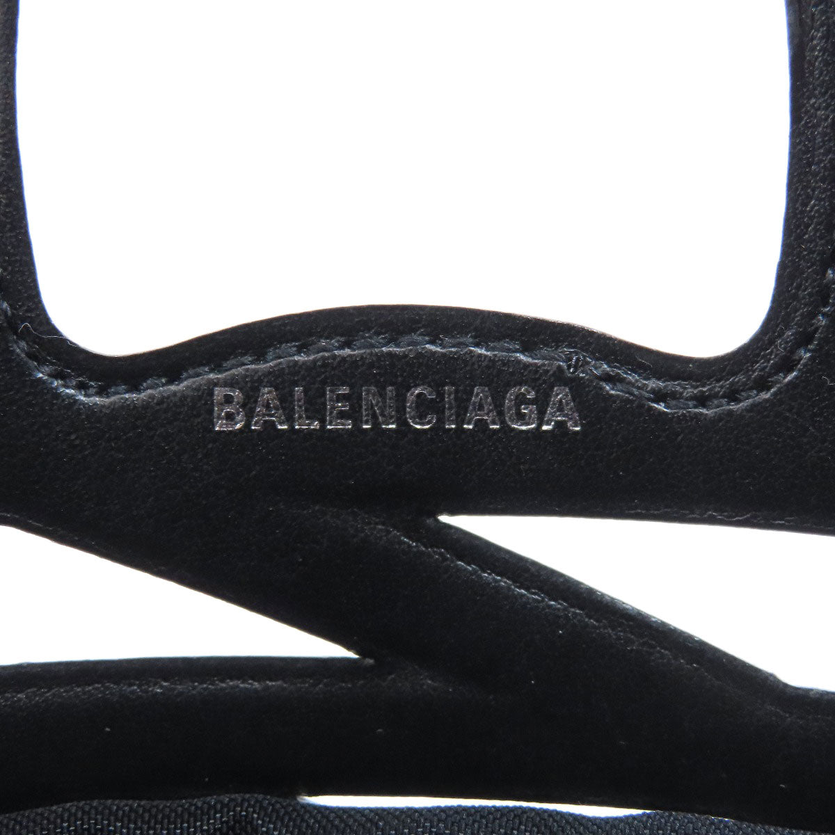 BALENCIAGA 660787 Neo Phone Holder 2WAY Handbag Calf Ladies [Used]