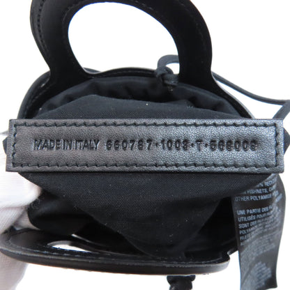 BALENCIAGA 660787 Neo Phone Holder 2WAY Handbag Calf Ladies [Used]