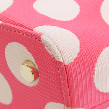 kate spade Dot pattern 2WAY Handbag Canvas Ladies [Used]