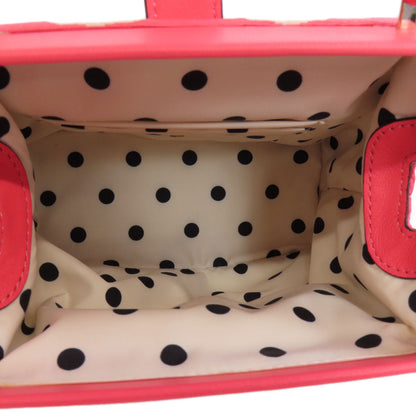 kate spade Dot pattern 2WAY Handbag Canvas Ladies [Used]