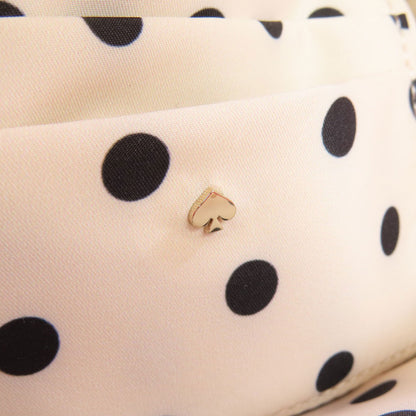 kate spade Dot pattern 2WAY Handbag Canvas Ladies [Used]