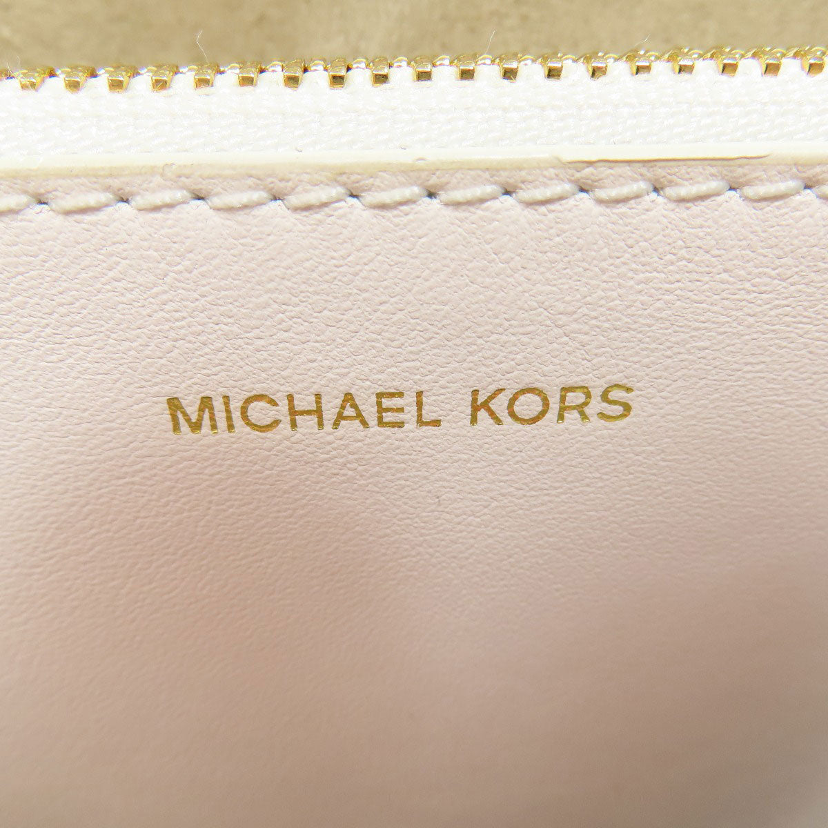 Michael Kors logo Handbag Leather Ladies [Used]