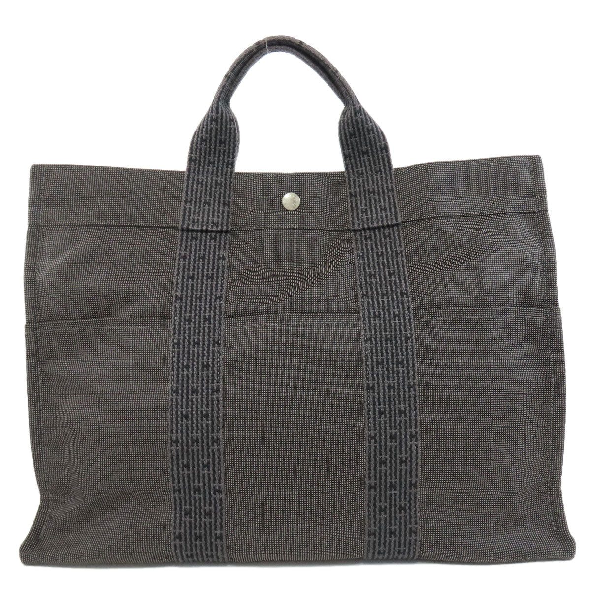 HERMES   Tote Bag Her Line Tote MM Canvas Ladies