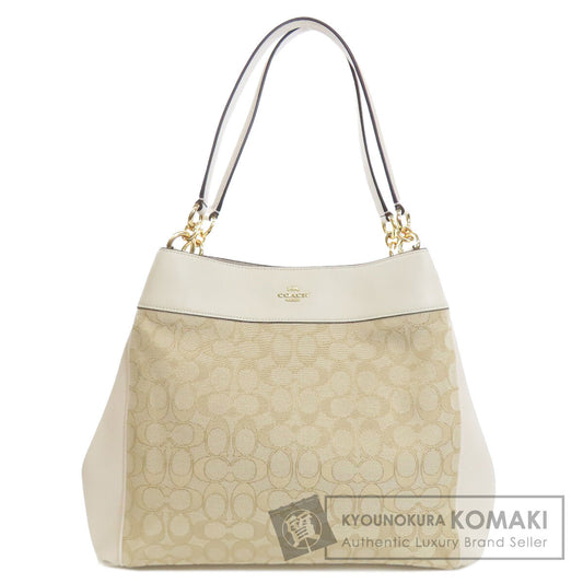 COACH  F27579 Tote Bag Signature Canvas Ladies