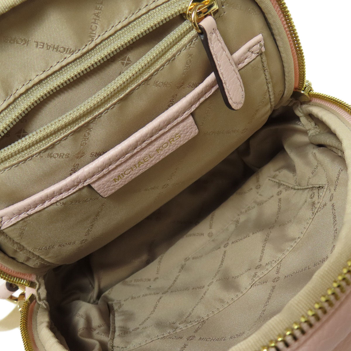 Michael Kors logo Backpack Â· Daypack Leather Ladies [Used]