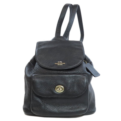 COACH  F37621 Backpack Â· Daypack logo Leather Ladies