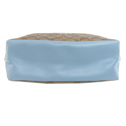 COACH F31477 Signature 2WAY Shoulder Bag PVC Ladies [Used]