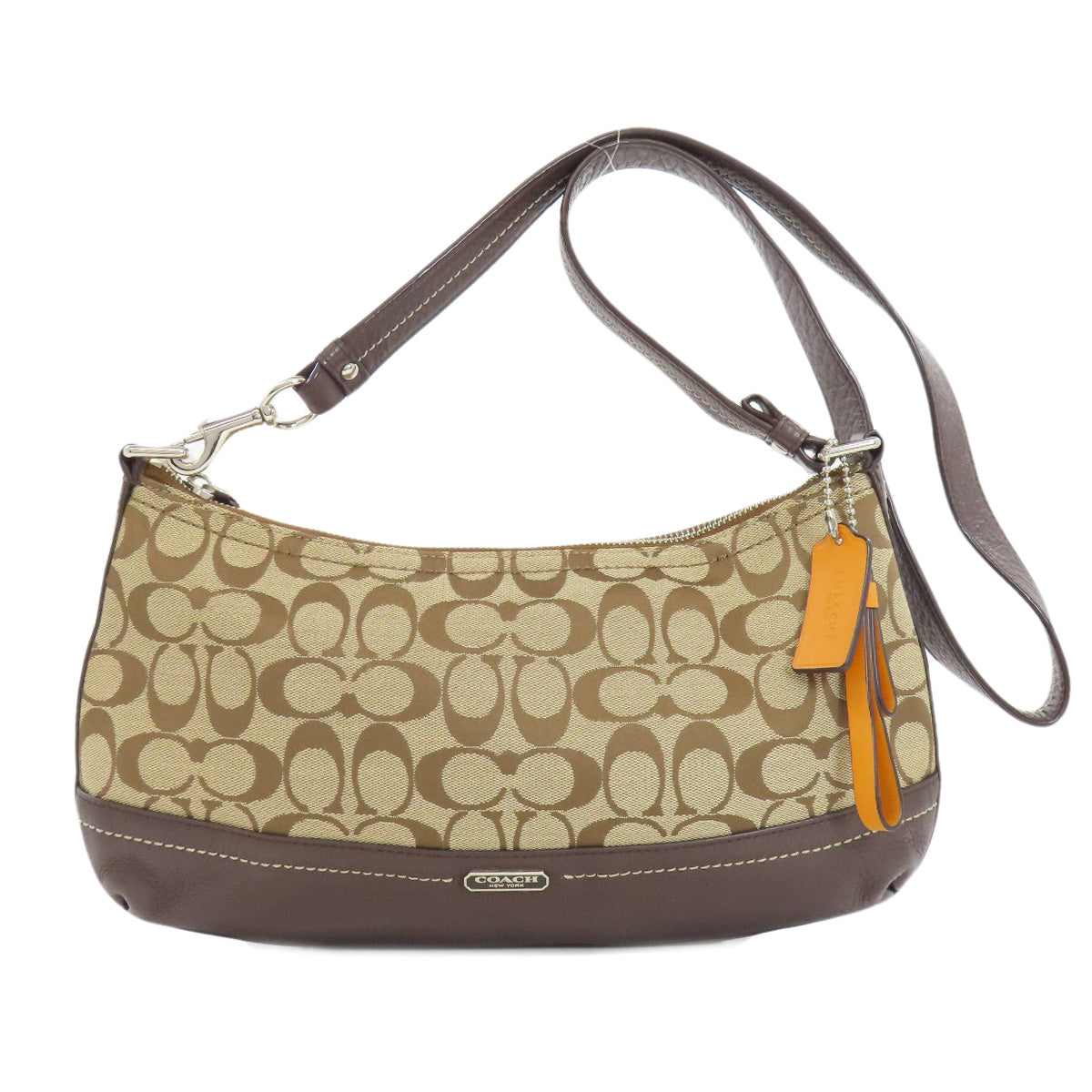 COACH  F24028 Shoulder Bag Signature Canvas Ladies