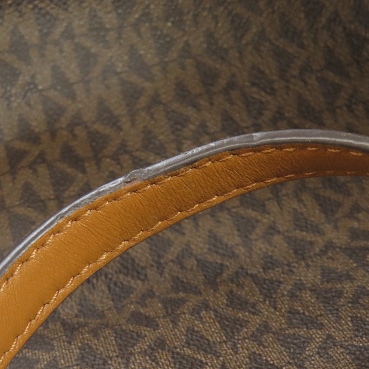 Michael Kors MK signature Tote Bag PVC Ladies [Used]