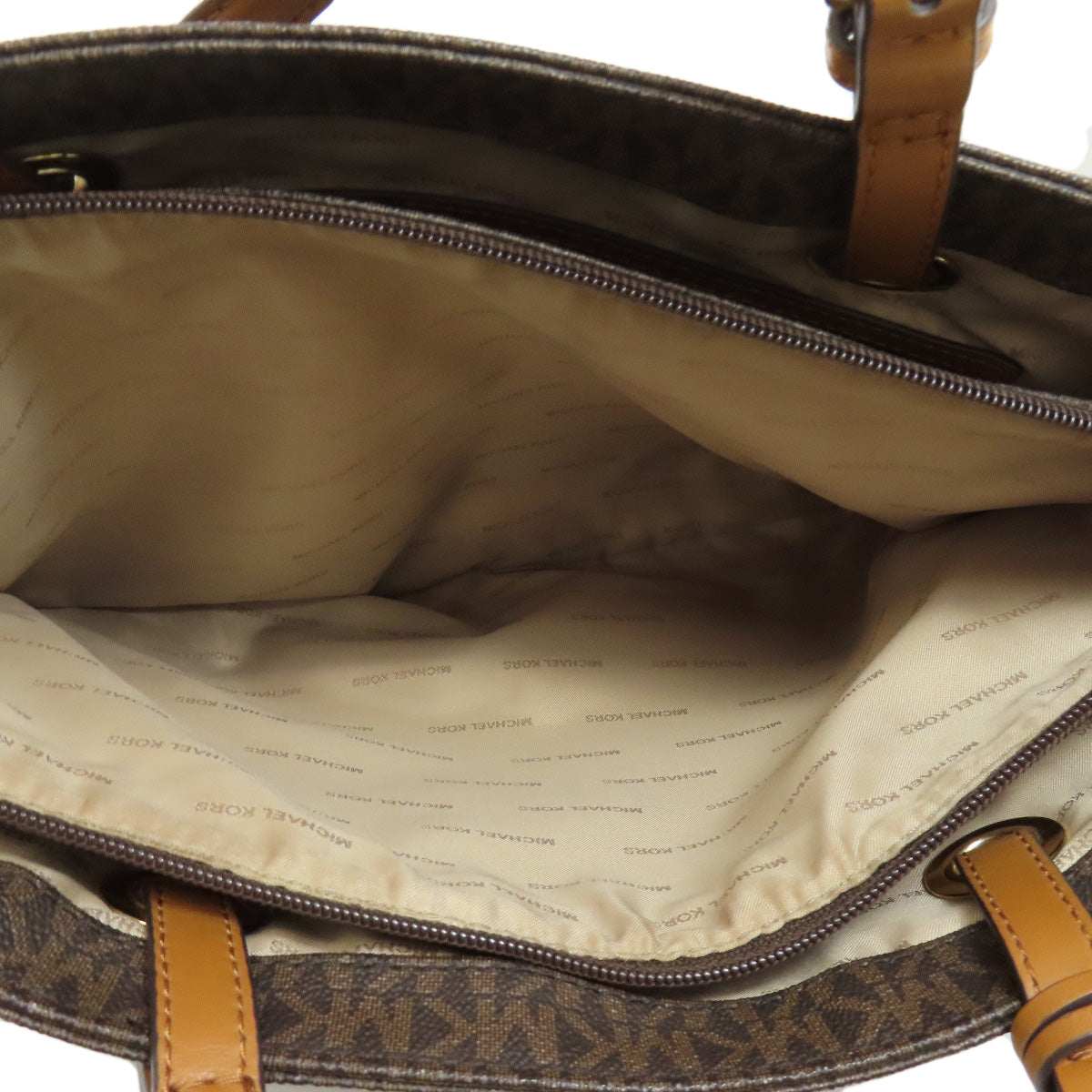 Michael Kors MK signature Tote Bag PVC Ladies [Used]