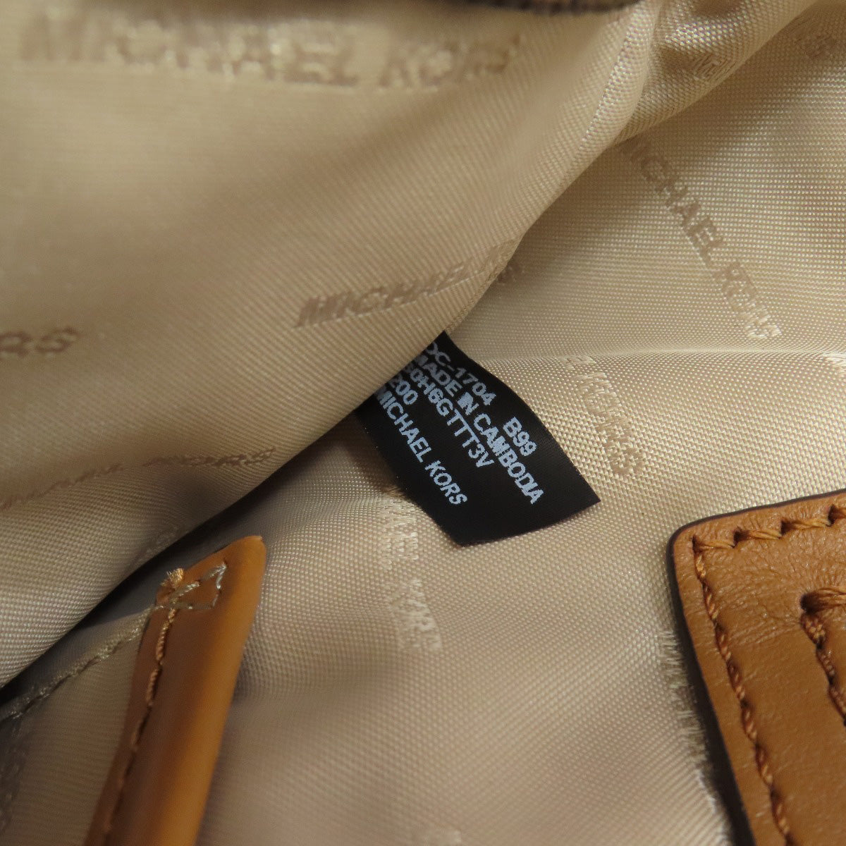 Michael Kors MK signature Tote Bag PVC Ladies [Used]