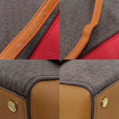 Michael Kors MK Signature 2WAY Handbag PVC Ladies [Used]