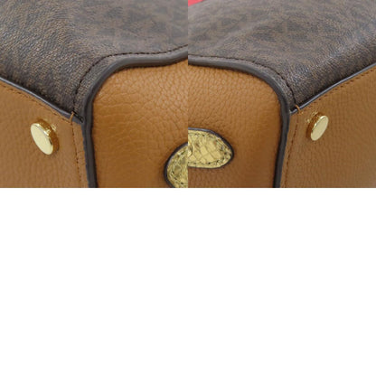Michael Kors MK Signature 2WAY Handbag PVC Ladies [Used]
