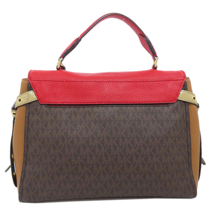 Michael Kors MK Signature 2WAY Handbag PVC Ladies [Used]