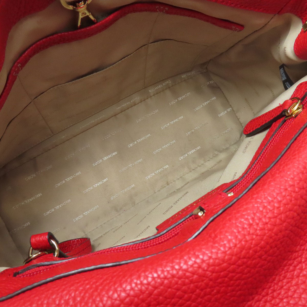 Michael Kors MK Signature 2WAY Handbag PVC Ladies [Used]