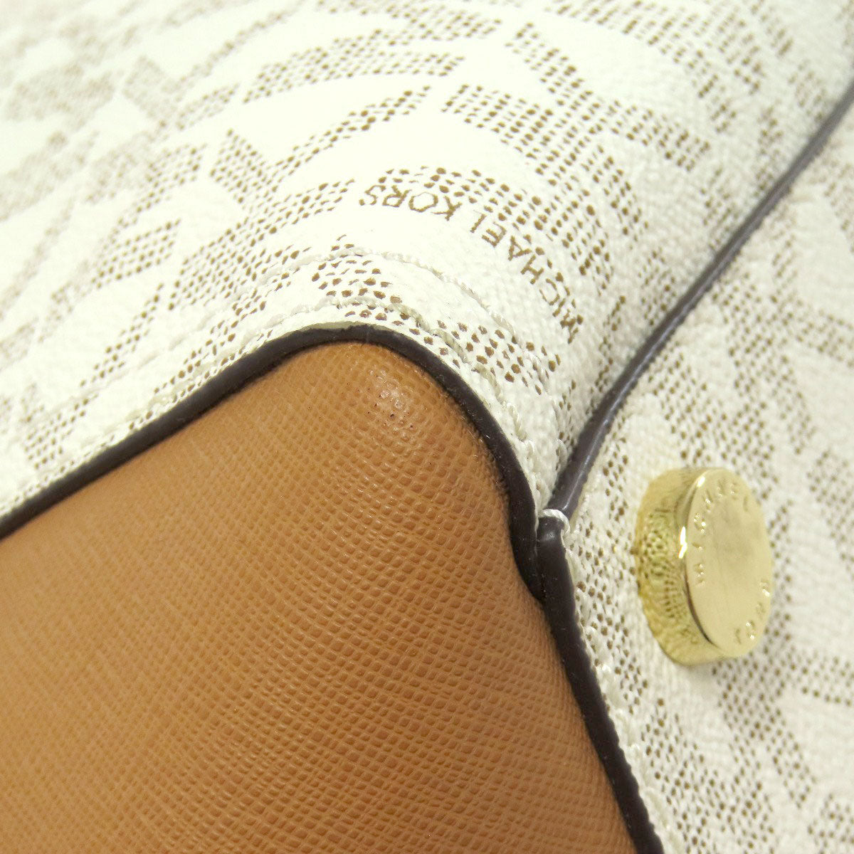 MICHAEL MICHAEL KORS MK Signature 2WAY Tote Bag PVC Ladies [Used]