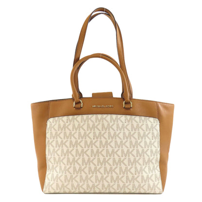 MICHAEL MICHAEL KORS MK Signature 2WAY Tote Bag PVC Ladies [Used]