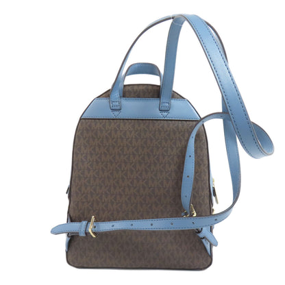 Michael Kors MK signature Backpack Â· Daypack PVC Ladies [Used]