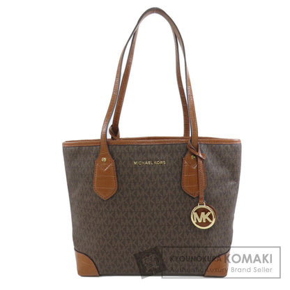 Michael Kors MK signature Tote Bag PVC Ladies [Used]