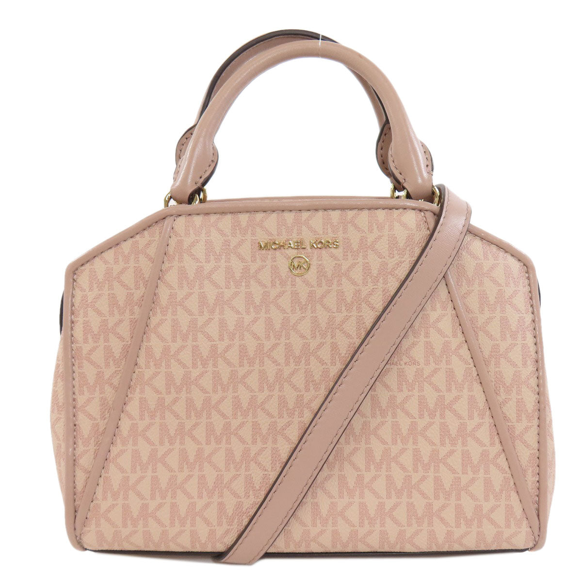 Michael Kors MK Signature 2WAY Handbag PVC Ladies [Used]