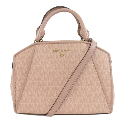 Michael Kors MK Signature 2WAY Handbag PVC Ladies [Used]