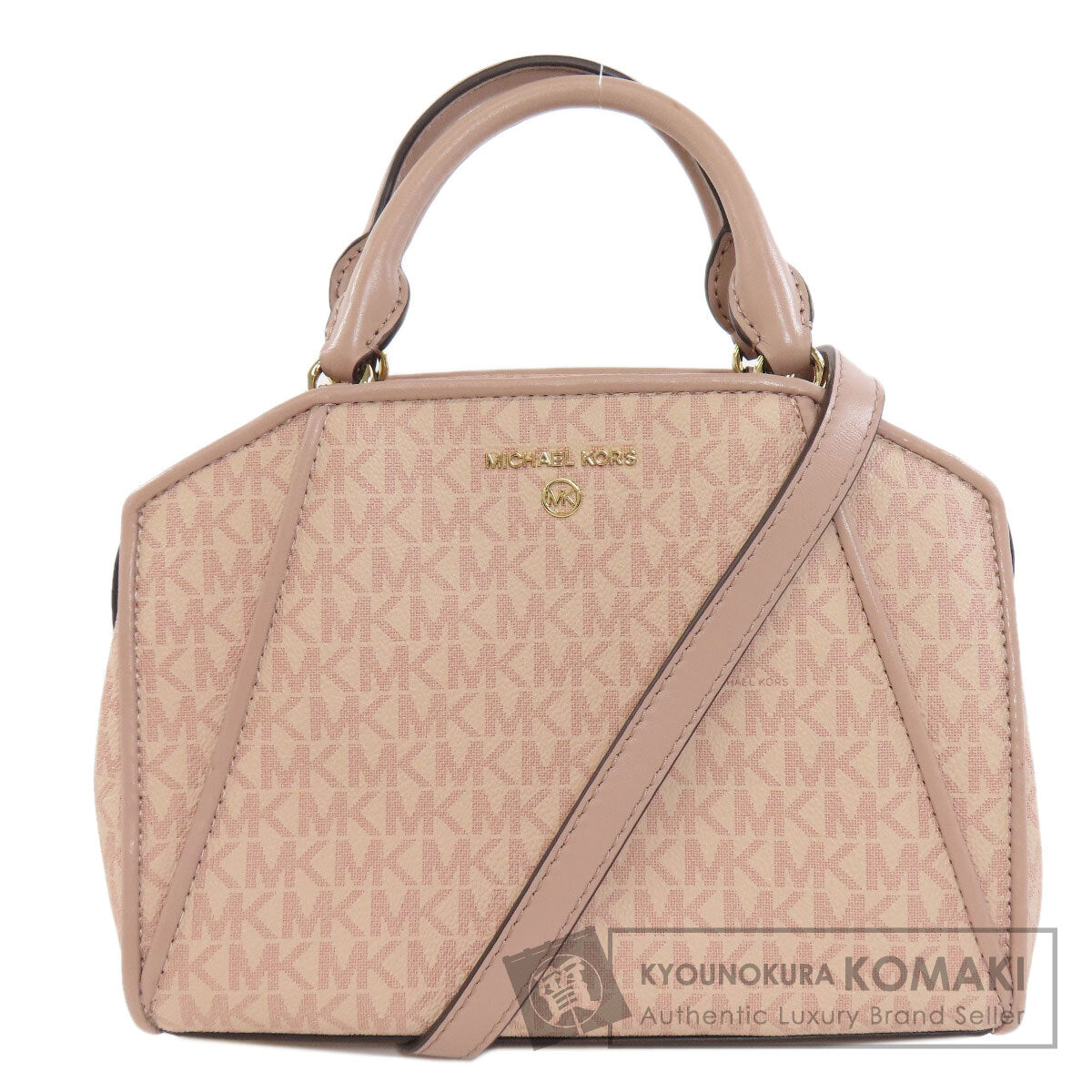 Michael Kors MK Signature 2WAY Handbag PVC Ladies [Used]
