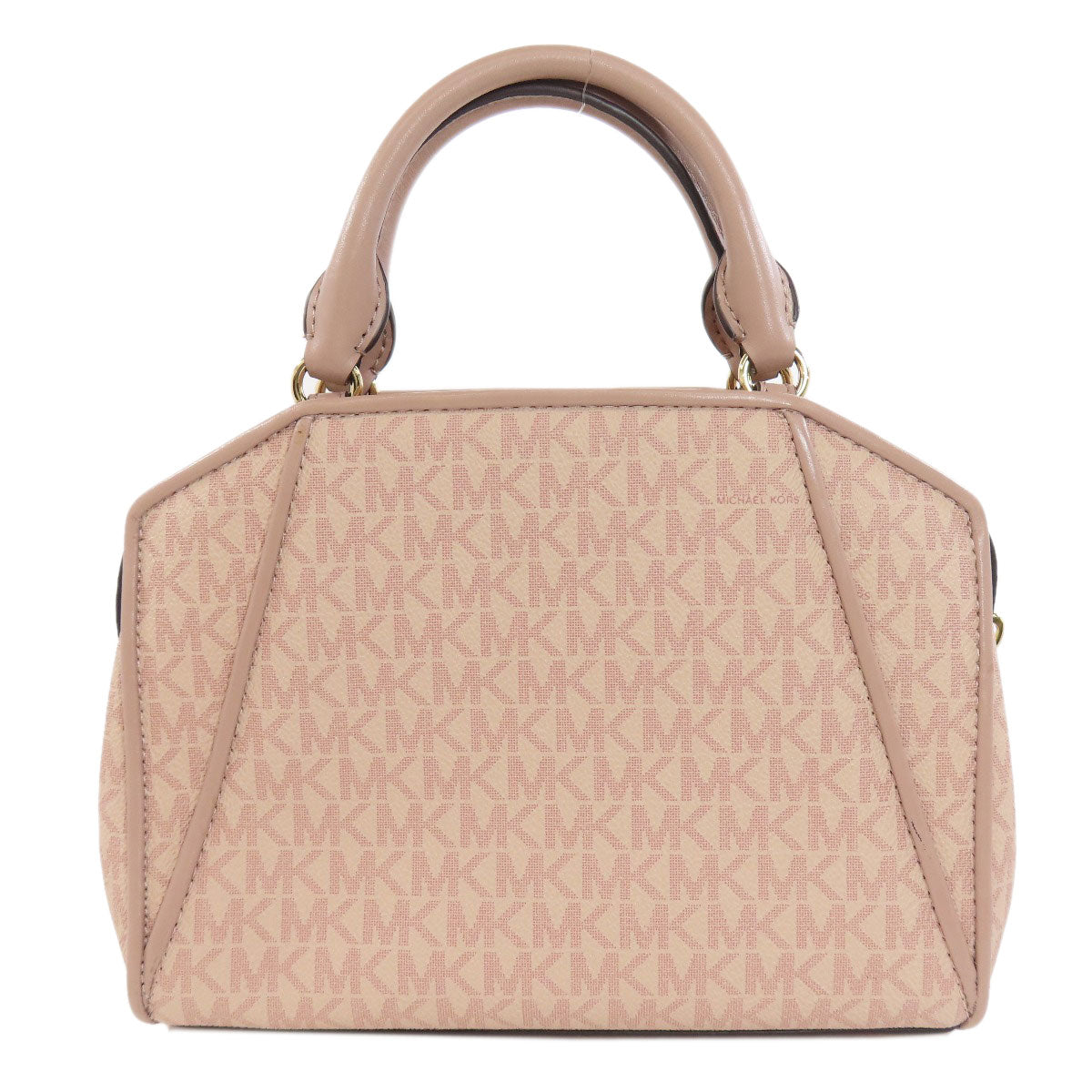 Michael Kors MK Signature 2WAY Handbag PVC Ladies [Used]