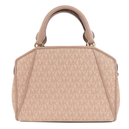 Michael Kors MK Signature 2WAY Handbag PVC Ladies [Used]