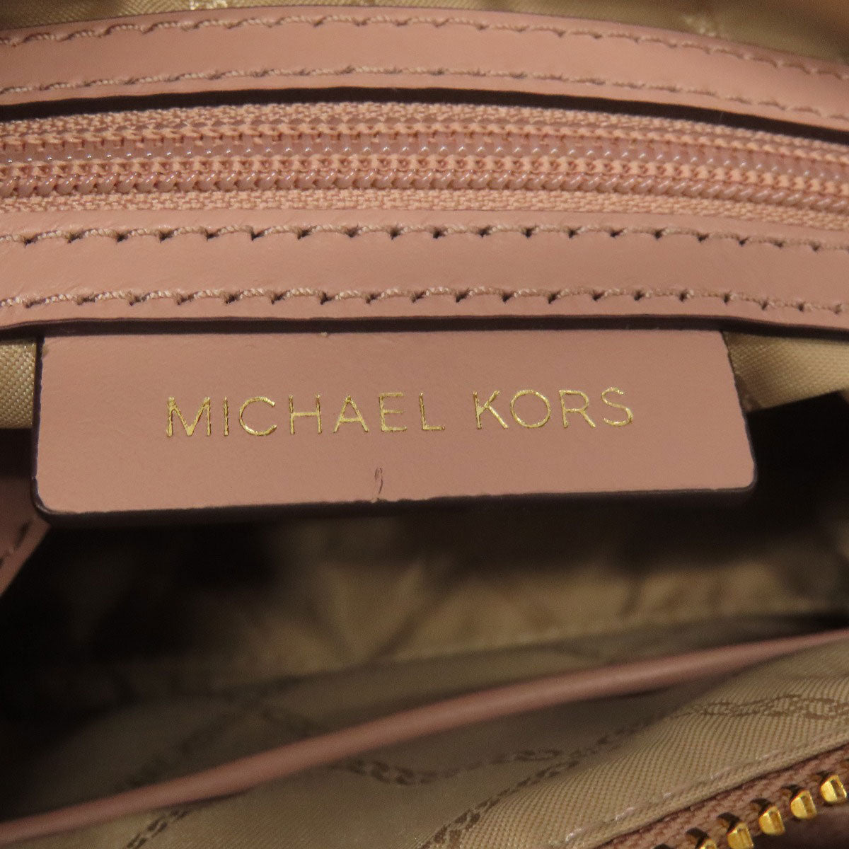 Michael Kors MK Signature 2WAY Handbag PVC Ladies [Used]