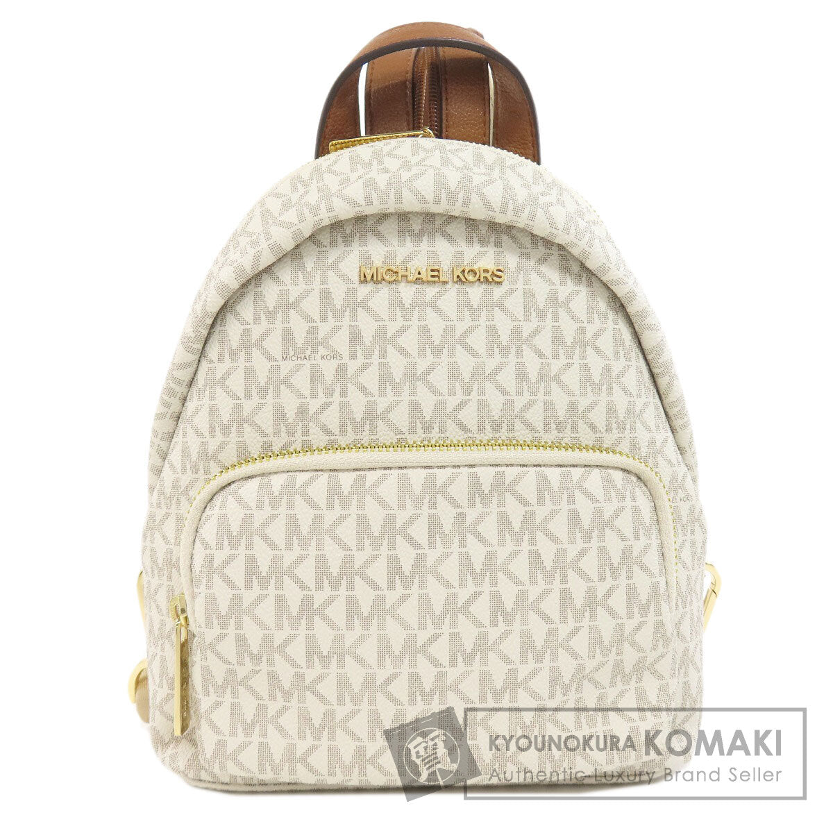 Michael Kors MK signature Backpack Â· Daypack PVC Ladies [Used]