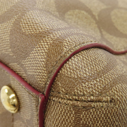 コーチ F34605 シグネチャー 2WAY ハンドバッグ PVC レディース 【中古】【COACH】