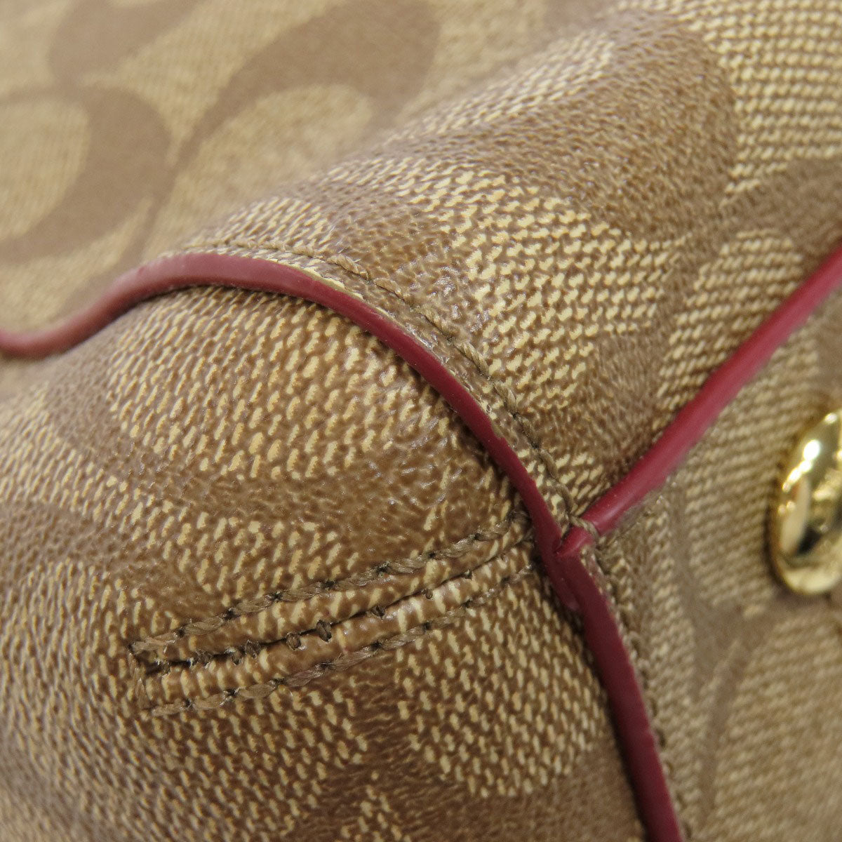 コーチ F34605 シグネチャー 2WAY ハンドバッグ PVC レディース 【中古】【COACH】