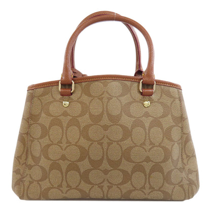 COACH F34605 Signature 2WAY Handbag PVC Ladies [Used]