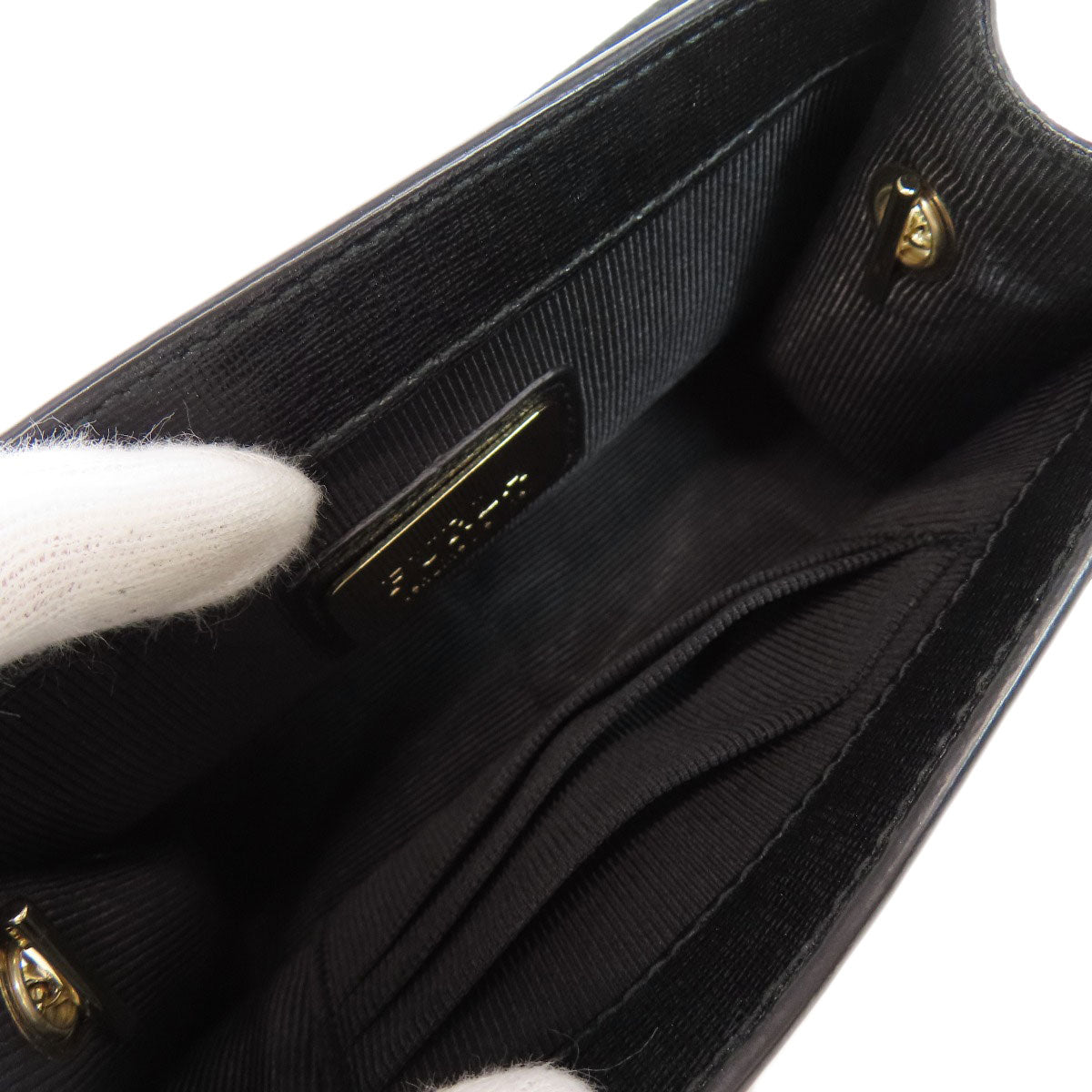 Furla ChainShoulder Shoulder Bag Leather Ladies [Used]